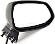 2007-2008 Honda Fit - Driver and Passenger Side Mirrors, Power, Manual Folding, Non-Heated, Paintable, No Signal Light, No Memory, No Puddle Light, No Auto-Dimming, No Blind Spot Feature