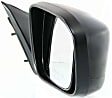 Driver and Passenger Side Mirror, Power Adjust, Heated, Manual Folding, Paintable, No Signal Light, No Memory, No Puddle Light, No Auto-Dimming, No Blind Spot Feature