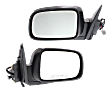 Driver and Passenger Side Mirror, Power Adjust, Heated, Manual Folding, Paintable, No Signal Light, No Memory, No Puddle Light, No Auto-Dim, No Blind Spot Feature