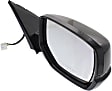 Driver and Passenger Side Mirror, Power Adjust, Heated, Manual Folding, Paintable, In-housing Signal Light, No Memory, No Puddle Light, No Auto-Dim, No Blind Spot Feature