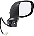Sedan Driver and Passenger Side Mirror, Power Adjust, Heated, Manual Folding, Paintable, In-housing Signal Light, No Memory, No Puddle Light, No Auto-Dim, No Blind Spot Feature