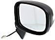 Sedan Driver and Passenger Side Mirror, Power Adjust, Heated, Manual Folding, Paintable, In-housing Signal Light, No Memory, No Puddle Light, No Auto-Dim, No Blind Spot Feature