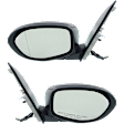 2016 Honda Odyssey - Driver and Passenger Side Mirror, Power Adjust, Non-Heated, Paintable, Manual Folding, No Signal Light, No Blind Spot Feature, No Memory, No Puddle Light, No Auto-Dimming, Mini Passenger Van