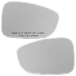 Driver and Passenger Side Mirror Glass, Non-Heated, No Blind Spot Feature