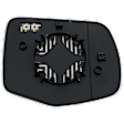 Driver and Passenger Side Mirror Glass, Non-Heated, No Blind Spot Feature