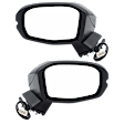 Driver and Passenger Side Mirror, Power Adjust, Heated, Manual Folding, Paintable, In-housing Signal Light, No Memory, No Puddle Light, No Auto-Dim, No Blind Spot Feature