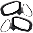 Driver and Passenger Side Mirror, Power Adjust, Non-Heated, Manual Folding, Paintable, In-housing Signal Light, No Memory, No Puddle Light, No Auto-Dim, No Blind Spot Feature