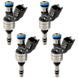 SET-HITFIJ0044-4 Fuel Injector 2.4L, 4Cyl - Set of 4, New