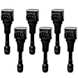 SET-HITIGC0079-6 Ignition Coil, Set of 6, 3.8L, 6Cyl