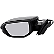 Driver and Passenger Side Mirrors, Power, Manual Folding, Heated, Paintable, In-housing Signal Light, No Memory, No Puddle Light, No Auto-Dimming, No Blind Spot Feature