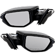 Driver and Passenger Side Mirrors, Power, Manual Folding, Heated, Paintable, No Signal Light, No Memory, No Puddle Light, No Auto-Dimming, No Blind Spot Feature