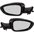 Driver and Passenger Side Mirrors, Power Adjust, Manual Folding, Non-Heated, Paintable, No Signal Light, No Memory, No Puddle Light, No Auto-Dimming, No Blind Spot Feature