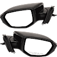 Driver and Passenger Side Mirrors, Power Adjust, Manual Folding, Heated, Paintable, No Signal Light, No Memory, No Puddle Light, No Auto-Dimming, No Blind Spot Feature