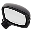 Driver and Passenger Side Mirrors, Power Adjust, Manual Folding, Heated, Paintable, In-housing Signal Light, With memory, No Puddle Light, No Auto-Dimming, No Blind Spot Feature