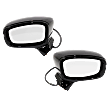 Driver and Passenger Side Mirrors, Power Adjust, Power Folding, Heated, Paintable, In-housing Signal Light, With memory, No Puddle Light, No Auto-Dimming, No Blind Spot Feature