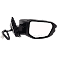 Driver and Passenger Side Mirror, Power Adjust, Heated, Manual Folding, Paintable, In-housing Signal Light, No Memory, No Puddle Light, No Auto-Dim, No Blind Spot Feature