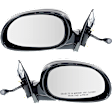 Driver and Passenger Side Mirror, Manual Adjust, Non-Heated, Manual Folding, Paintable, No Signal Light, No Memory, No Puddle Light, No Auto-Dimming, No Blind Spot Feature