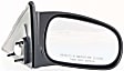 Sedan Driver and Passenger Side Mirror, Power Adjust, Non-Heated, Non-Folding, Textured Black, No Signal Light, No Memory, No Puddle Light, No Auto-Dimming, No Blind Spot Feature