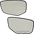 2008-2012 Honda Accord - Driver and Passenger Side Mirror Glass, Heated, No Blind Spot Feature