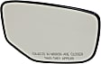2008-2012 Honda Accord - Driver and Passenger Side Mirror Glass, Heated, No Blind Spot Feature