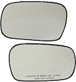 Driver and Passenger Side Mirror Glass, Non-Heated, No Blind Spot Feature