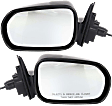 Sedan Driver and Passenger Side Mirror, Power Adjust, Non-Heated, Non-Folding, Paintable, No Signal Light, No Memory, No Puddle Light, No Auto-Dim, No Blind Spot Feature