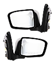 2005-2010 Honda Odyssey - Driver and Passenger Side Mirrors, Power, Manual Folding, Heated, Paintable, No Signal Light, No Memory, No Puddle Light, No Auto-Dimming, No Blind Spot Feature