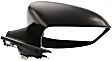 Driver and Passenger Side Mirrors, Power, Manual Folding, Non-Heated, Paintable, No Signal Light, No Memory, No Puddle Light, No Auto-Dimming, No Blind Spot Feature