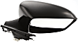 Driver and Passenger Side Mirrors, Power, Manual Folding, Non-Heated, Paintable, No Signal Light, No Memory, No Puddle Light, No Auto-Dimming, No Blind Spot Feature