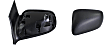 Coupe Driver and Passenger Side Mirror, Power Adjust, Heated, Non-Folding, Paintable, No Signal Light, No Memory, No Puddle Light, No Auto-Dim, No Blind Spot Feature