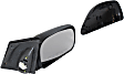 Coupe Driver and Passenger Side Mirror, Power Adjust, Heated, Non-Folding, Paintable, No Signal Light, No Memory, No Puddle Light, No Auto-Dim, No Blind Spot Feature