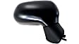 Driver and Passenger Side Mirror, Power Adjust, Heated, Manual Folding, Textured Black, No Signal Light, No Memory, No Puddle Light, No Auto-Dimming No Blind Spot Feature Sedan