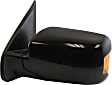 Driver and Passenger Side Mirrors, Power Adjust, Manual Folding, Non-Heated, Paintable, In-housing Signal Light, No Memory, No Puddle Light, No Auto-Dimming, No Blind Spot Feature