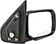 Driver and Passenger Side Mirrors, Power Adjust, Manual Folding, Non-Heated, Paintable, In-housing Signal Light, No Memory, No Puddle Light, No Auto-Dimming, No Blind Spot Feature