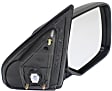 Driver and Passenger Side Mirrors, Power Adjust, Manual Folding, Non-Heated, Textured Black, No Signal Light, No Memory, No Puddle Light, No Auto-Dimming, No Blind Spot Feature
