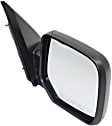 Driver and Passenger Side Mirrors, Power Adjust, Manual Folding, Non-Heated, Textured Black, No Signal Light, No Memory, No Puddle Light, No Auto-Dimming, No Blind Spot Feature