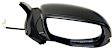 2016 Honda Pilot LX - Driver and Passenger Side Mirror, Power Adjust, Non-Heated, Textured Black, Manual Folding, No Signal Light, No Blind Spot Feature, No Memory, No Puddle Light, No Auto-Dimming