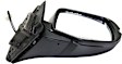 2016 Honda Pilot LX - Driver and Passenger Side Mirror, Power Adjust, Non-Heated, Textured Black, Manual Folding, No Signal Light, No Blind Spot Feature, No Memory, No Puddle Light, No Auto-Dimming