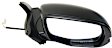 2016-2021 Honda Pilot - Driver and Passenger Side Mirrors, Power, Manual Folding, Non-Heated, Textured Black, No Signal Light, No Memory, No Puddle Light, No Auto-Dimming, No Blind Spot Feature