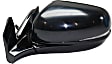 Driver and Passenger Side Mirror, Power Adjust, Heated, Manual Folding, Paintable, In-housing Signal Light, With Memory, No Puddle Light, No Auto-Dim, No Blind Spot Feature