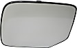 Driver and Passenger Side Mirror Glass, Heated, No Blind Spot Feature, Backing Plate Included