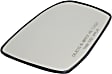 Driver and Passenger Side Mirror Glass, Non-Heated, Non-Towing, With backing plate, Includes (2) Mirror Glasses