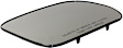 Driver and Passenger Side Mirror Glass, Heated, No Blind Spot Feature, Backing Plate Included
