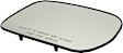 Driver and Passenger Side Mirror Glass, Heated, No Blind Spot Feature, Backing Plate Included