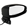 Driver and Passenger Side Mirrors, Power Adjust, Manual Folding, Non-Heated, Paintable, No Signal Light, No Memory, No Puddle Light, No Auto-Dimming, No Blind Spot Feature