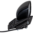 Driver and Passenger Side Mirror, Power Adjust, Heated, Manual Folding, Paintable, In-housing Signal Light, No Memory, No Puddle Light, No Auto-Dim, No Blind Spot Feature