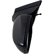 Driver and Passenger Side Mirrors, Manual Adjust, Manual Folding, Non-Heated, Textured Black, No Signal Light, No Memory, No Puddle Light, No Auto-Dimming