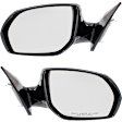 Driver and Passenger Side Mirrors, Power, Manual Folding, Heated, Paintable, In-housing Signal Light, No Memory, No Puddle Light, No Auto-Dimming, No Blind Spot Feature