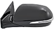 Driver and Passenger Side Mirrors, Power, Manual Folding, Heated, Paintable, In-housing Signal Light, No Memory, No Puddle Light, No Auto-Dimming, No Blind Spot Feature