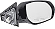 Driver and Passenger Side Mirrors, Power, Manual Folding, Heated, Paintable, In-housing Signal Light, No Memory, No Puddle Light, No Auto-Dimming, No Blind Spot Feature